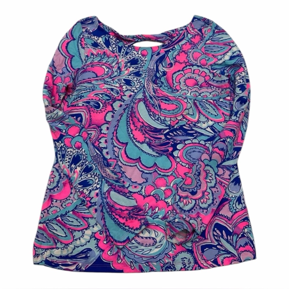 Lilly pulitzer blouse long sleeves size XS